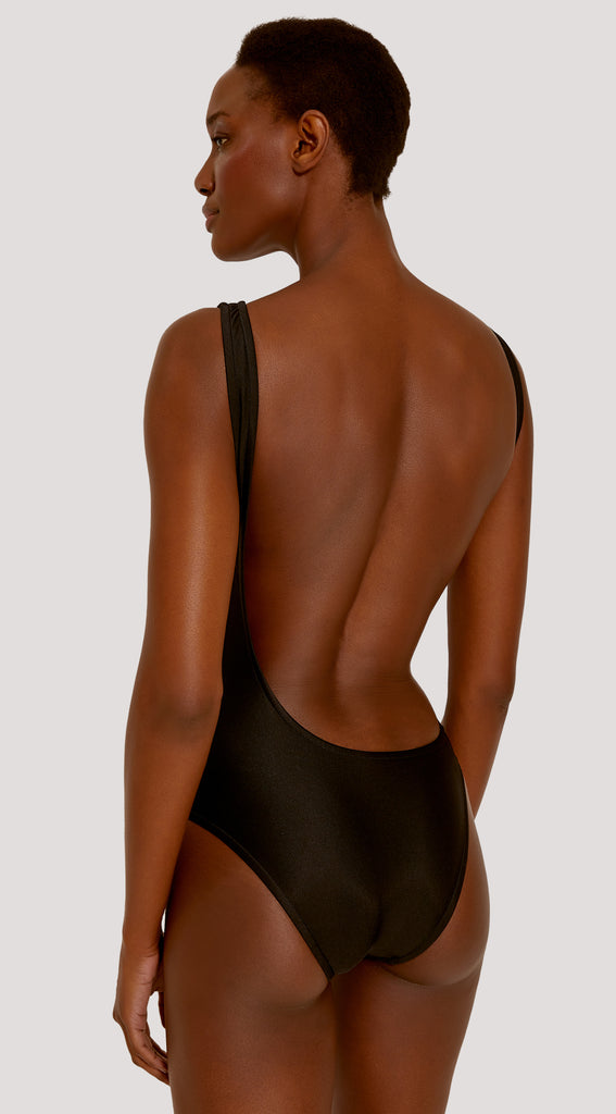 Super low hot sale back swimsuit