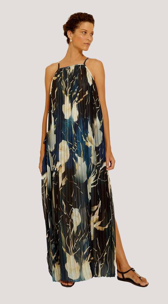 AURITA PLEATED COVER-UP