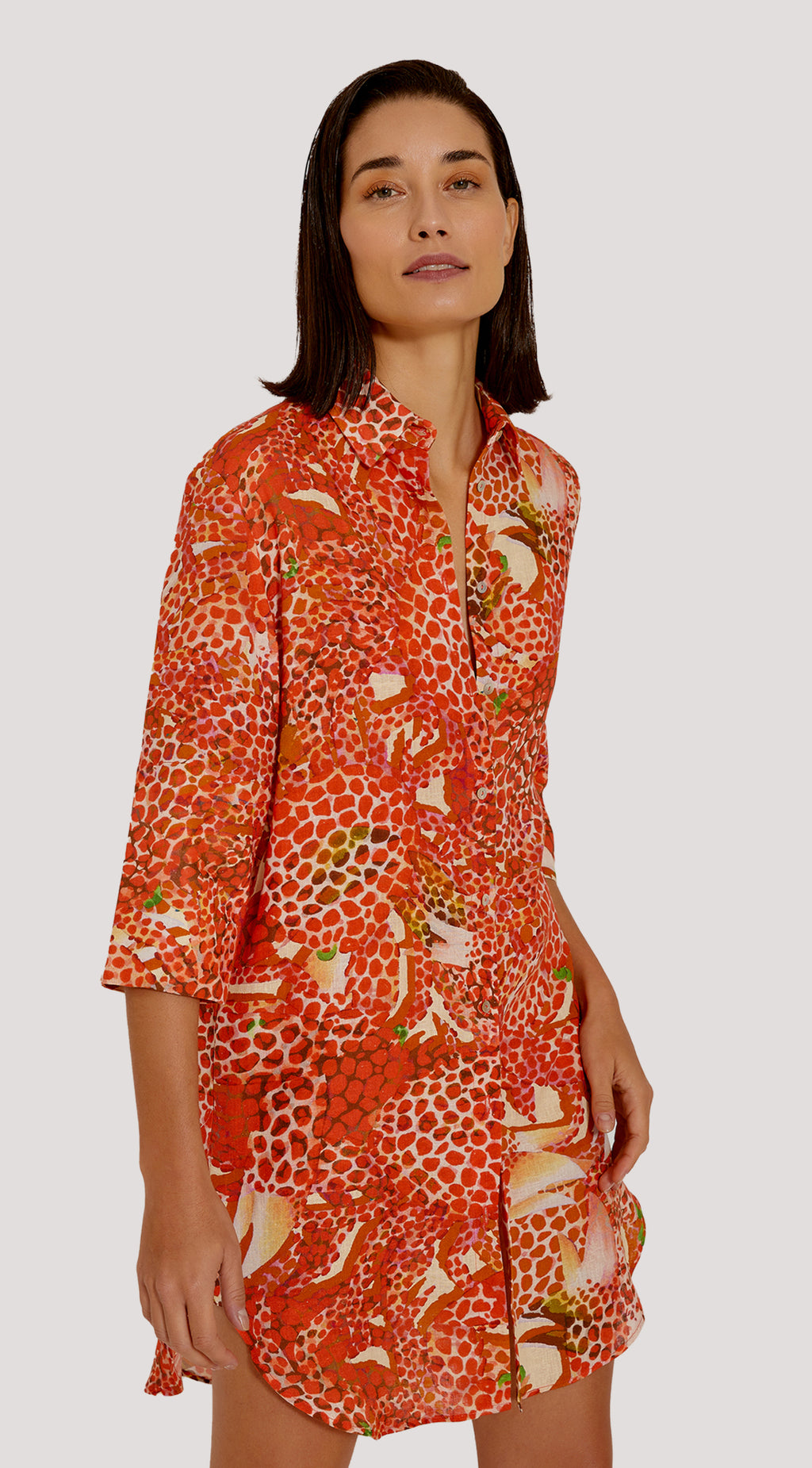 CRAB PRINT COVER-UP