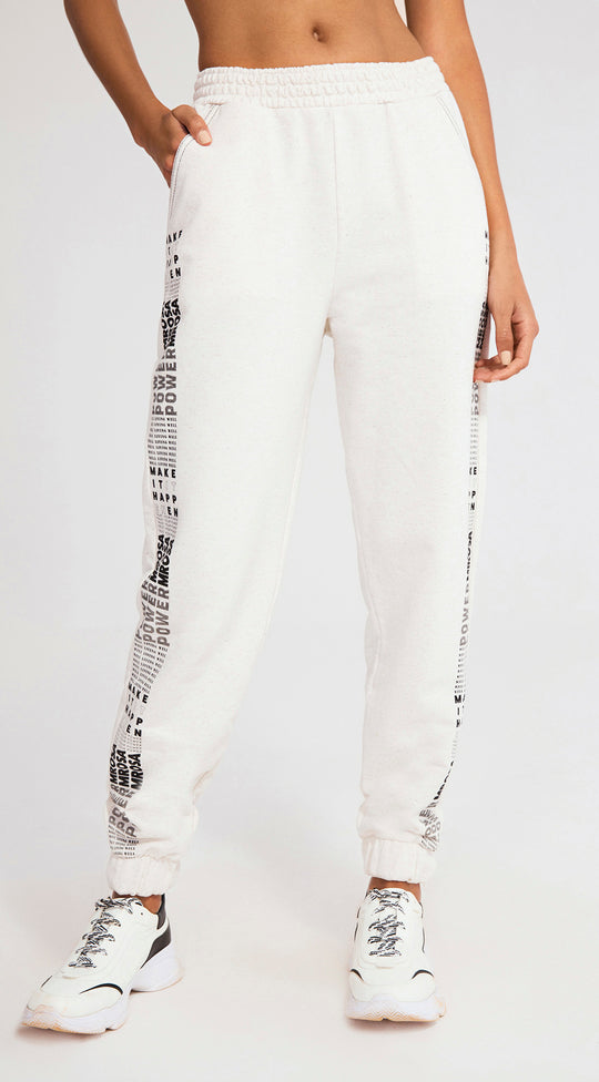 LOGO PRINTED COMFORT JOGGERS