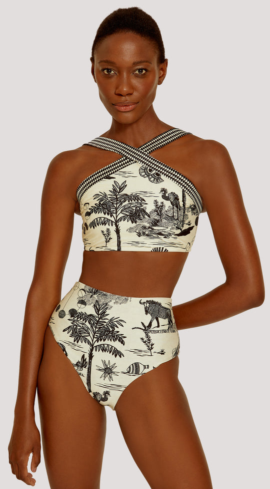 SAVANNAH HIGH WAIST BIKINI BOTTOM