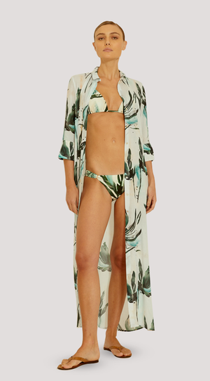 ZAIRE COVER-UP WITH LONG SLIT